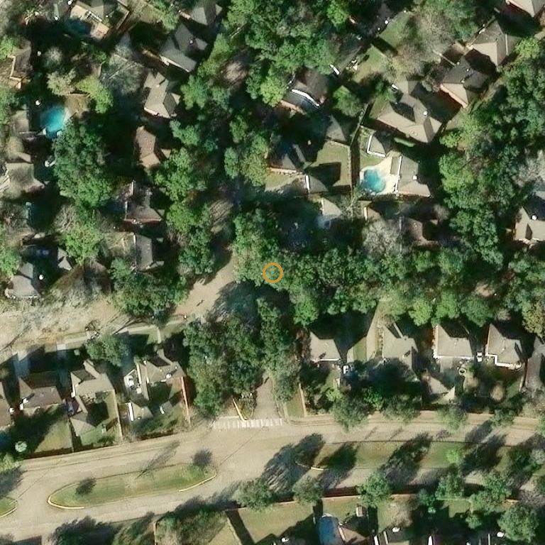 Aerial of 5002 Moss Run Dr, Missouri City, TX 77459