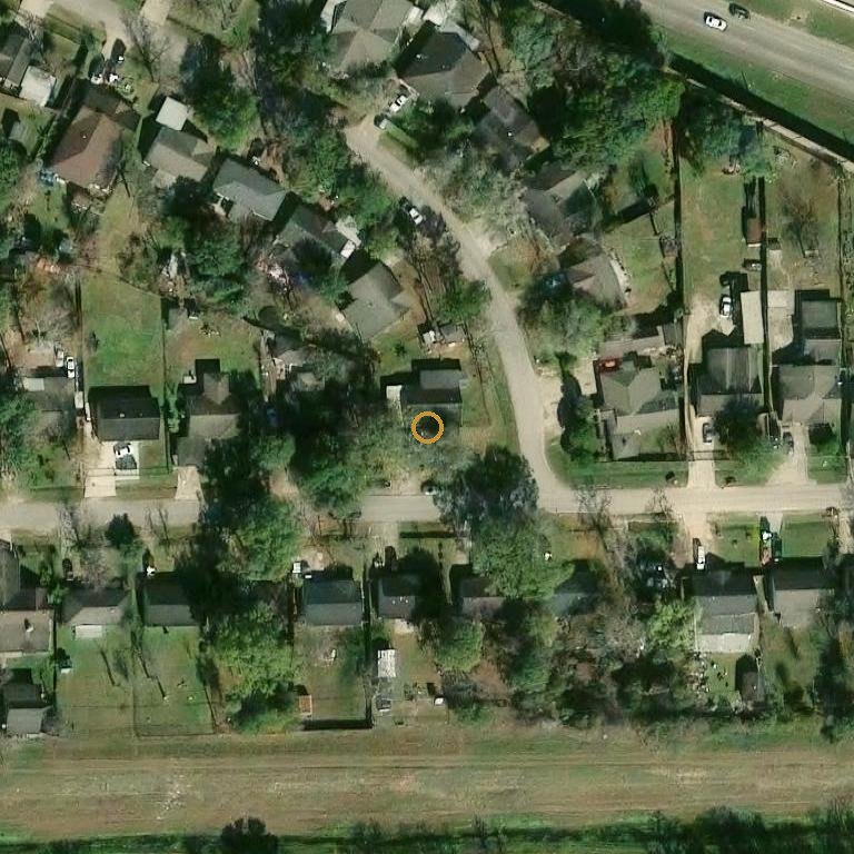 Aerial of 5109 Maywood St, Houston, TX 77053