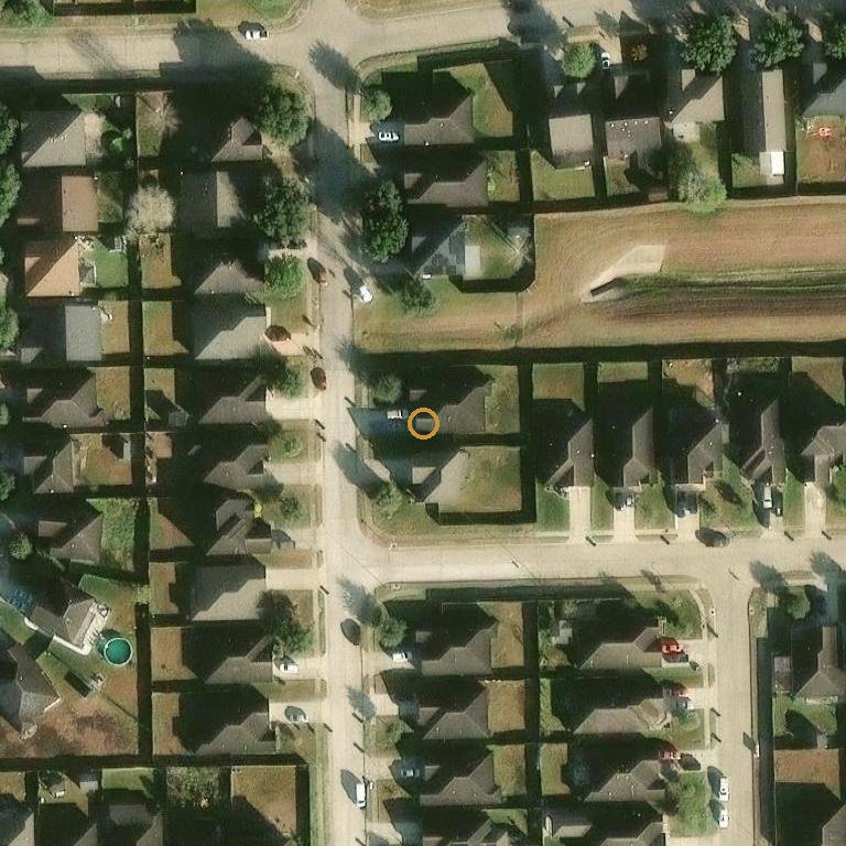 Aerial of 5123 Cottage Creek Ln, Rosenberg, TX 77469