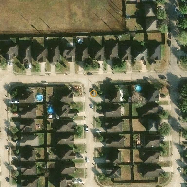 Aerial of 5123 Harbor Palm Dr, Rosenberg, TX 77469