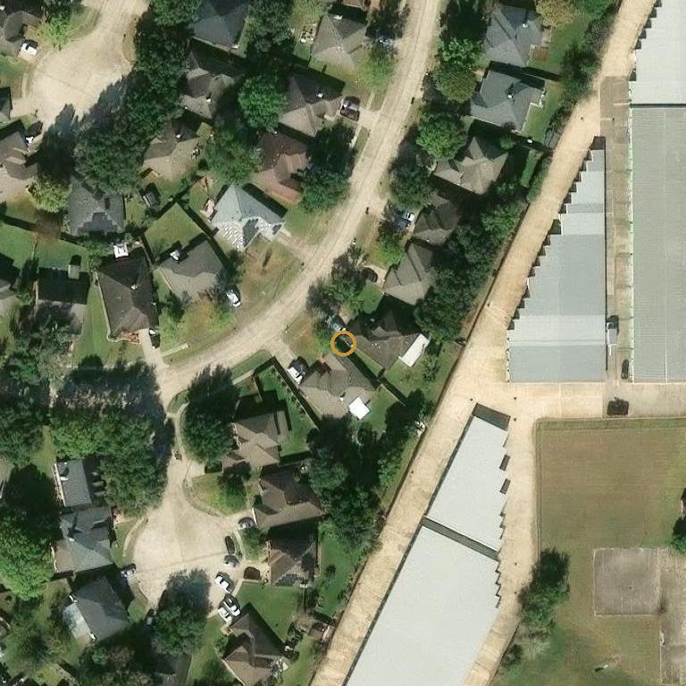 Aerial of 5129 Colterln, Rosenberg, TX 77471