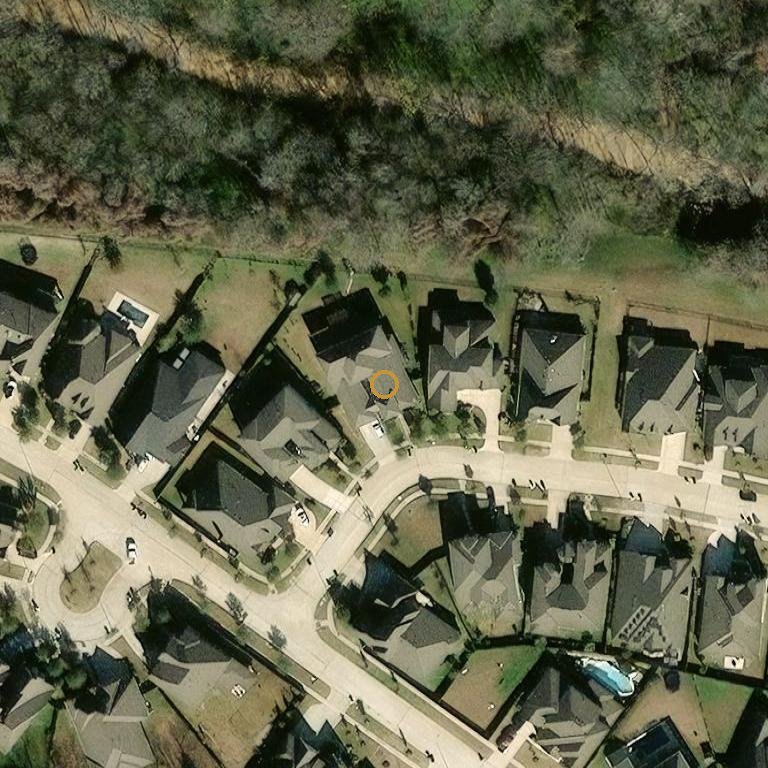 Aerial of 5307 Streamside Trl, Fulshear, TX 77441