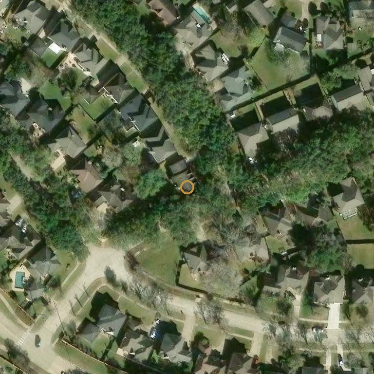 Aerial of 531 Scarlet Maple Dr, Sugar Land, TX 77479