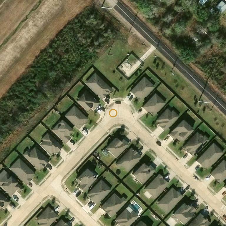 Aerial of 5310 Prairie Dog Fork Ln, Richmond, TX 77469