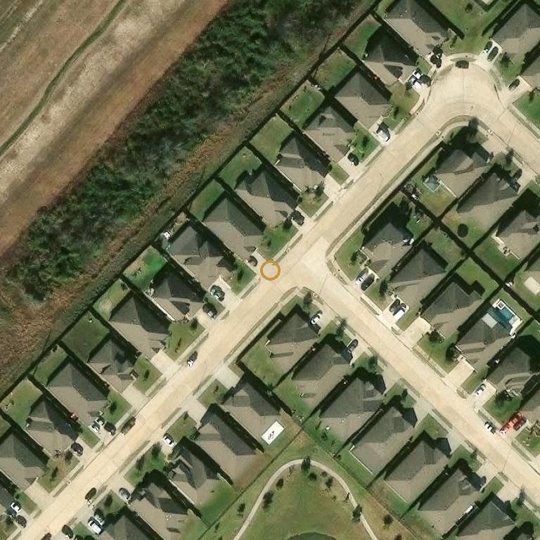 Aerial of 5342 Prairie Dog Fork Ln, Richmond, TX 77469