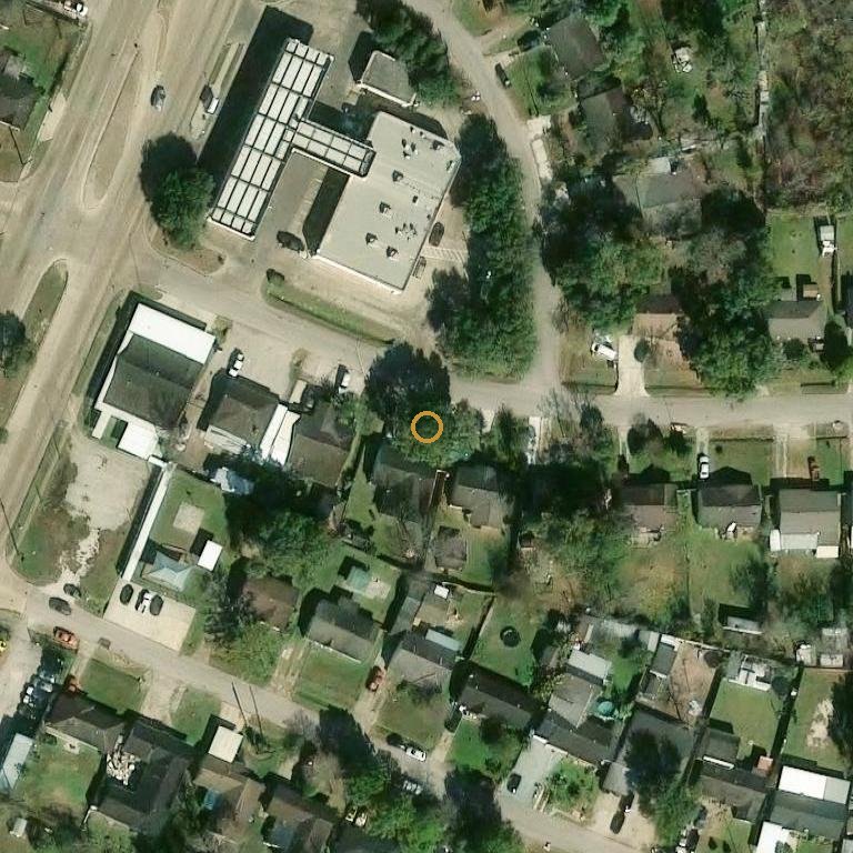 Aerial of 5437 Maywood Dr, Houston, TX 77053