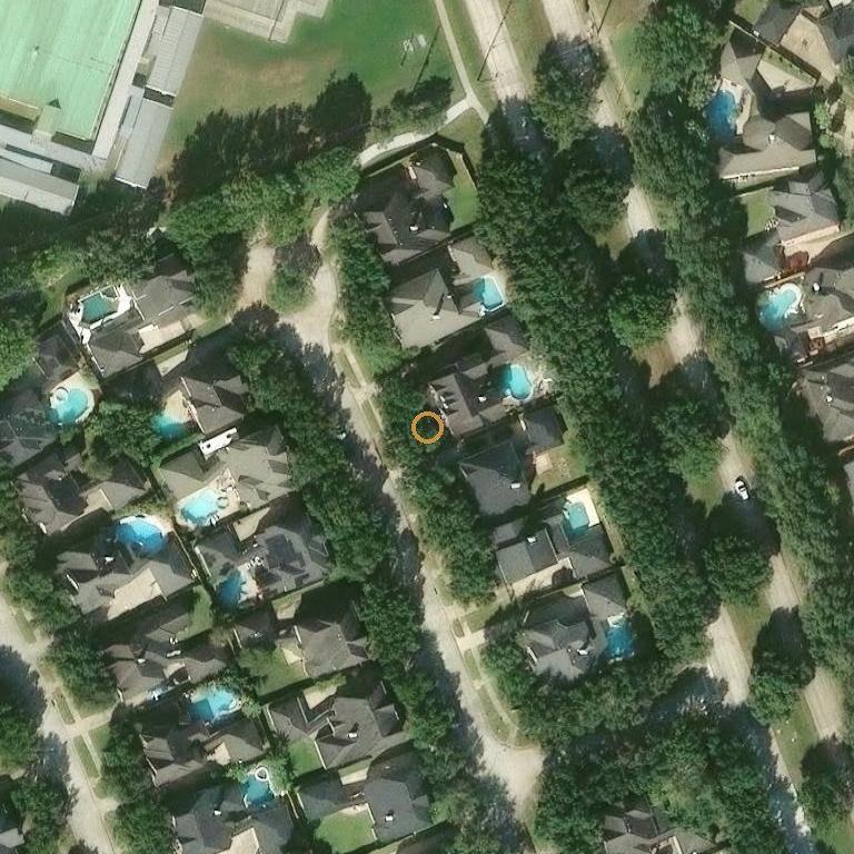 Aerial of 5710 Ashley Spring Ct, Katy, TX 77494