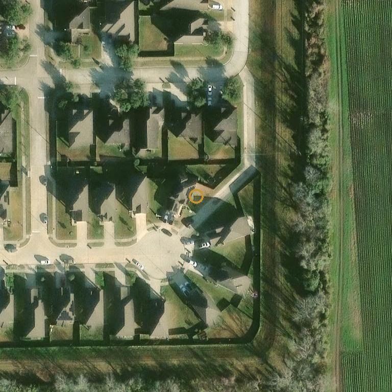 Aerial of 5922 Prince Pl Dr, Rosenberg, TX 77471