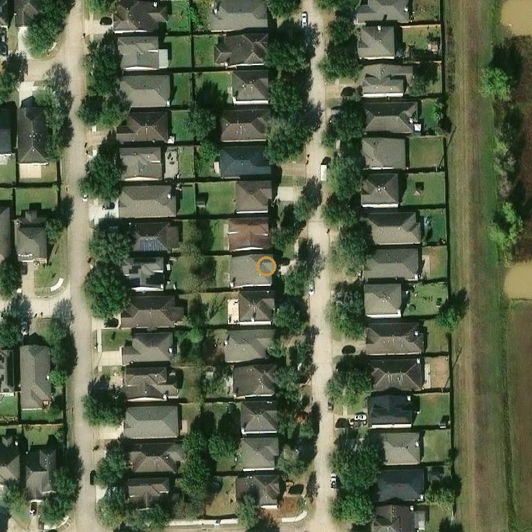 Aerial of 5943 Baldwin Elm St, Richmond, TX 77407