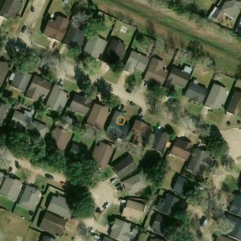 Aerial of 6002 Irish Hill Dr, Houston, TX 77053