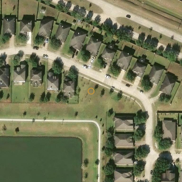Aerial of 602 Honeysuckle Vine Dr, Rosenberg, TX 77469