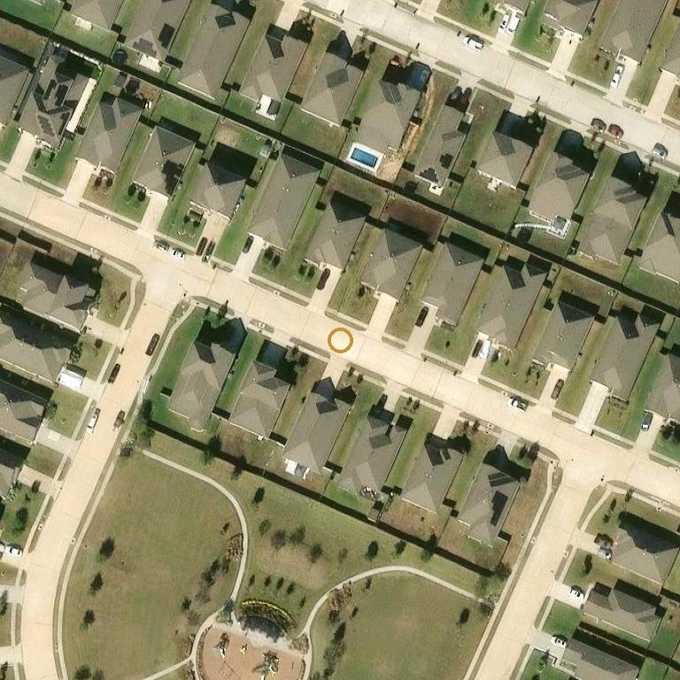 Aerial of 6020 Osprey Dr, Rosenberg, TX 77469