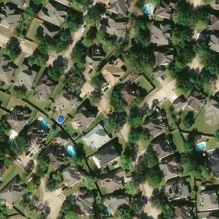 Aerial of 6110 Four River Dr, Richmond, TX 77469