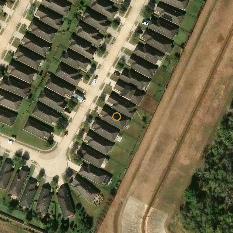 Aerial of 615 Saguaro Way, Richmond, TX 77469