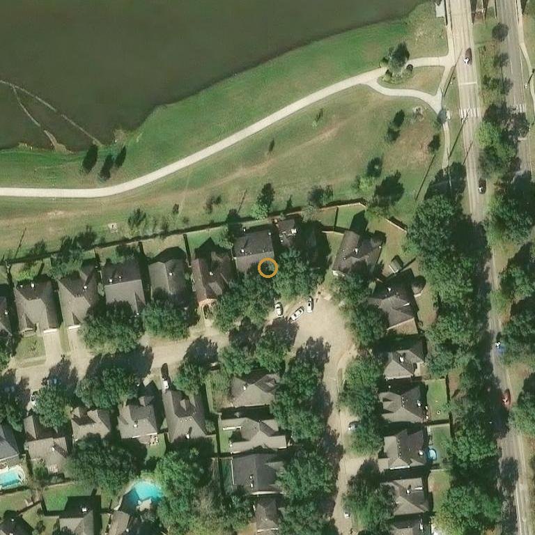 Aerial of 6203 Faulkner Ridge Dr, Katy, TX 77450