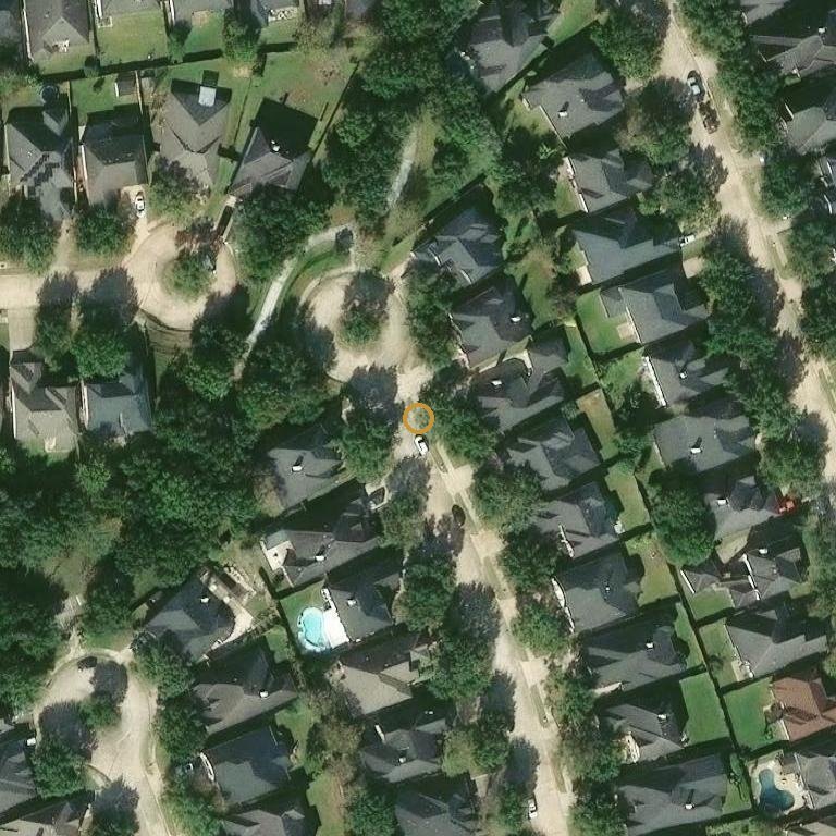 Aerial of 6226 Misty Terrace Ct, Katy, TX 77494