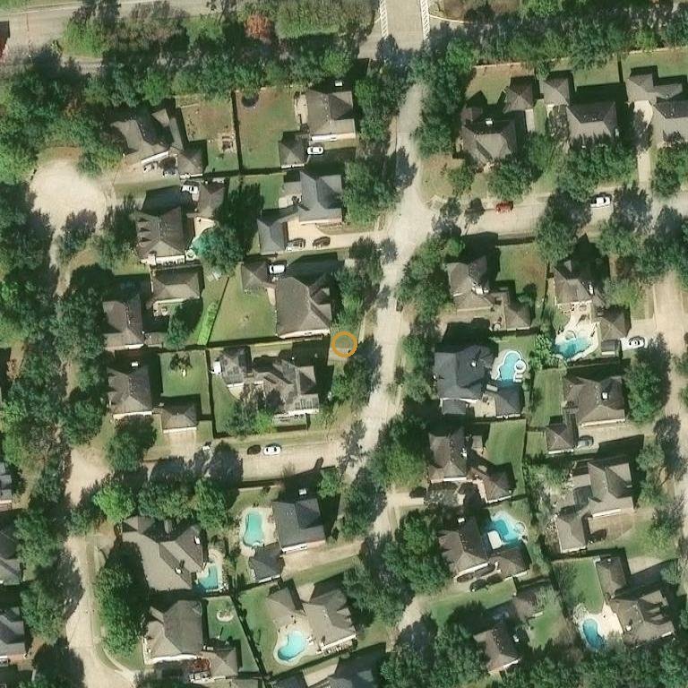 Aerial of 6311 Canyon Park Dr, Katy, TX 77450