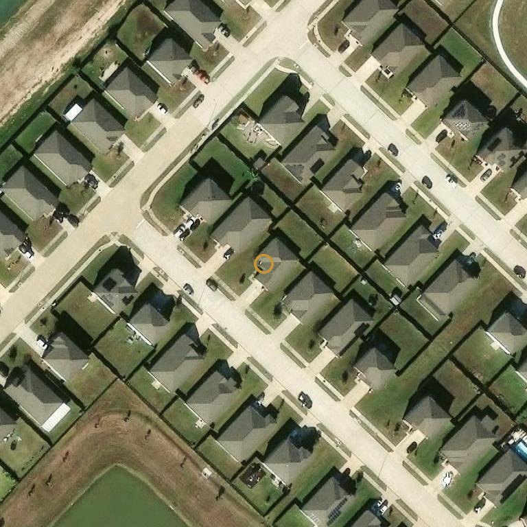 Aerial of 6311 Highland Bend Dr, Richmond, TX 77469
