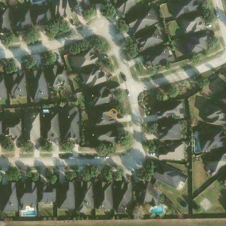 Aerial of 6326 Teal Mist Ln, Fulshear, TX 77441