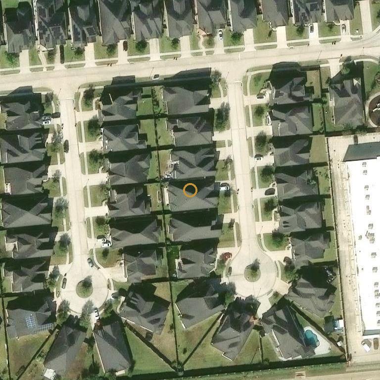 Aerial of 6330 Grand Butte Ct, Katy, TX 77494