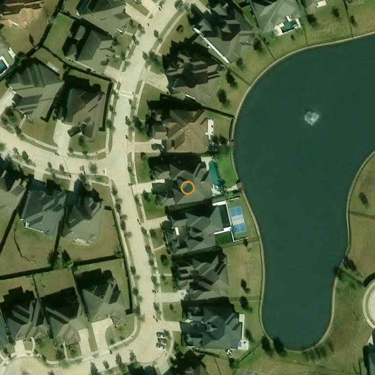 Aerial of 6403 Felled Timber Spgs Ln, Sugar Land, TX 77479
