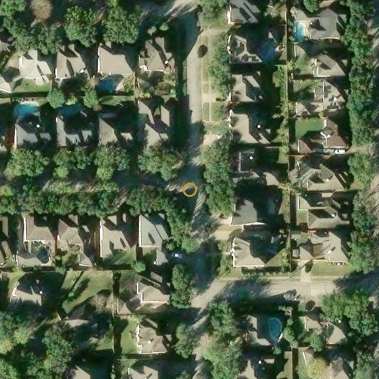 Aerial of 6503 Misty Creek, Missouri City, TX 77459