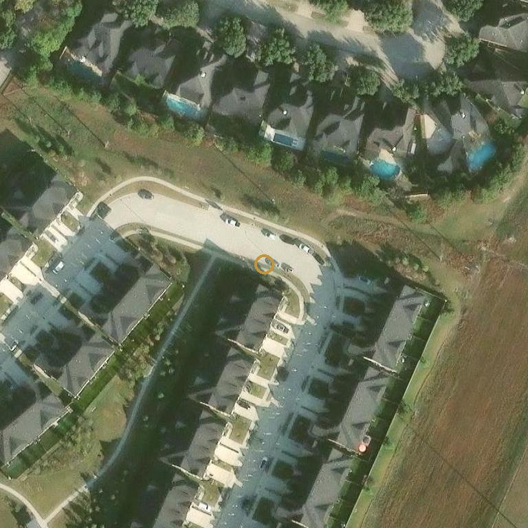 Aerial of 6510 Bramble Cove Ln, Fulshear, TX 77441