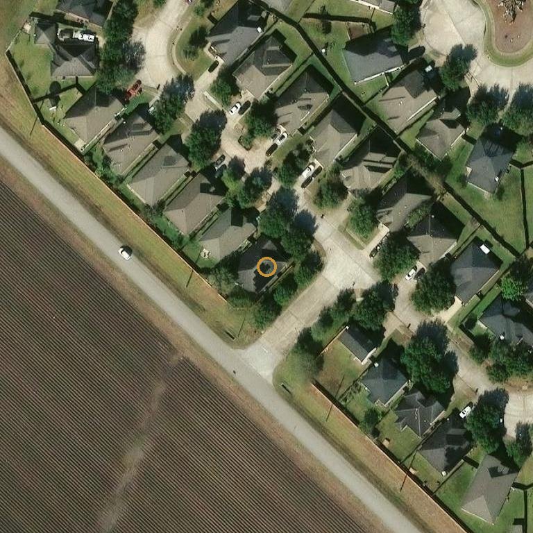 Aerial of 6523 Pointe Hollow Ln, Rosenberg, TX 77469