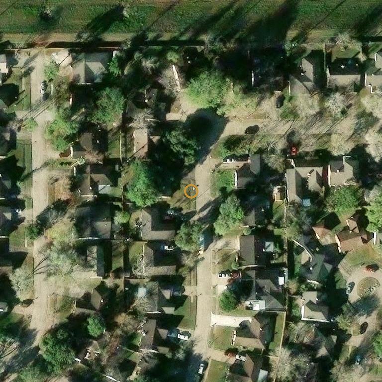 Aerial of 6742 Indian Lake Dr, Missouri City, TX 77489