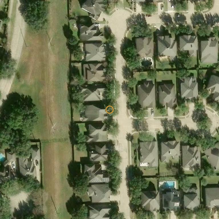 Aerial of 6814 Ripplemoor Ct, Sugar Land, TX 77479