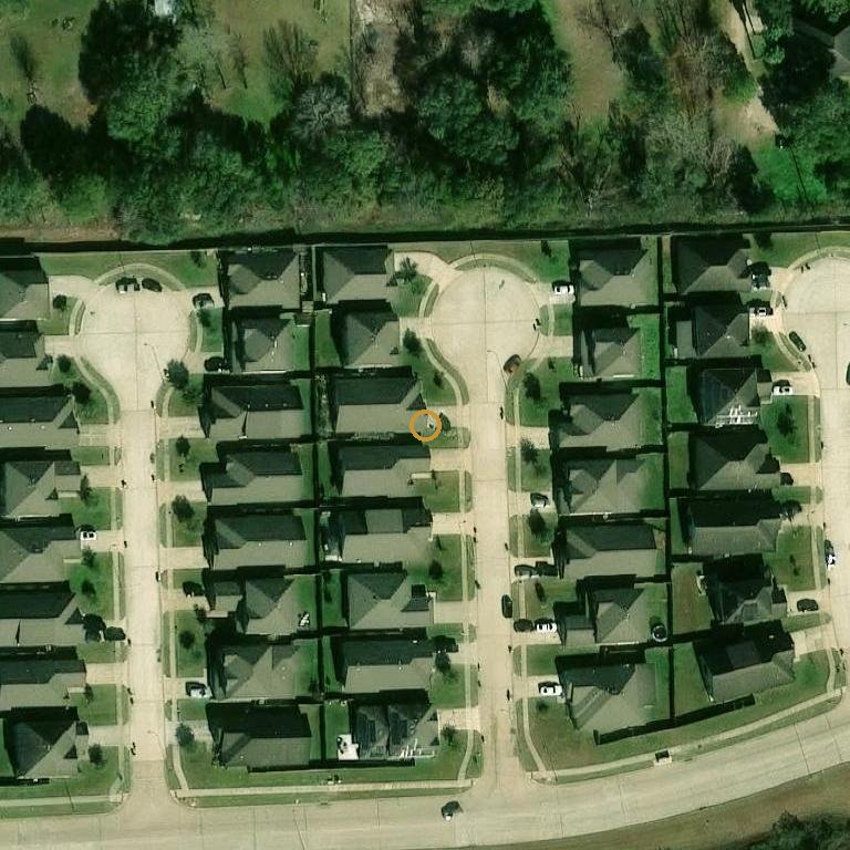 Aerial of 6903 Rosemont Ct, Rosharon, TX 77583