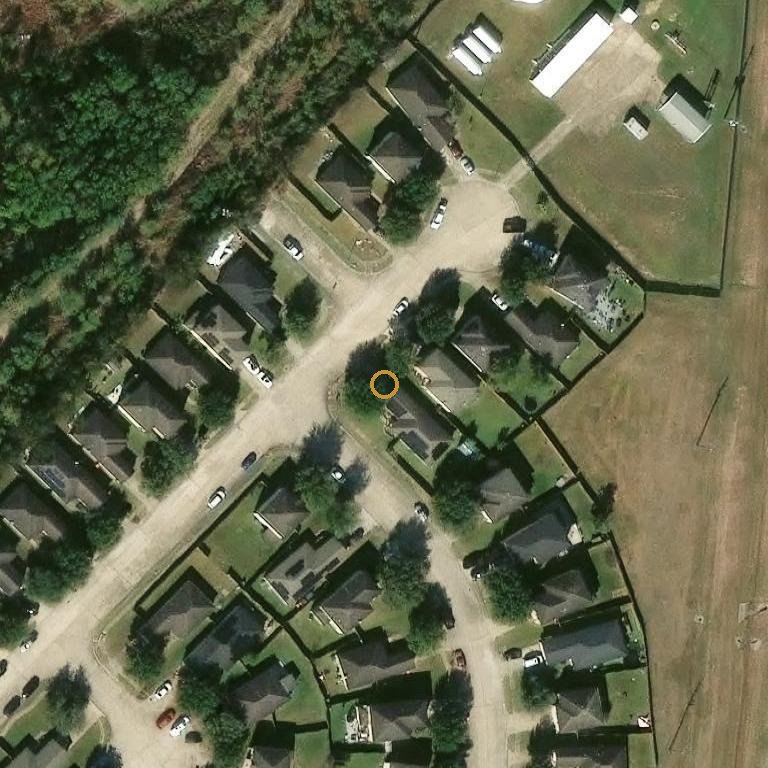 Aerial of 6911 Rosebud Hollow Ln, Richmond, TX 77469