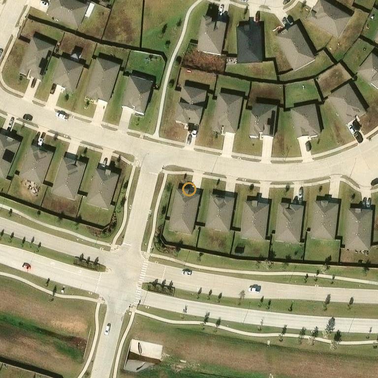 Aerial of 6939 Morales Way, Rosenberg, TX 77469