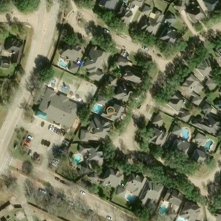 Aerial of 7003 Emerald Glen Dr, Sugar Land, TX 77479