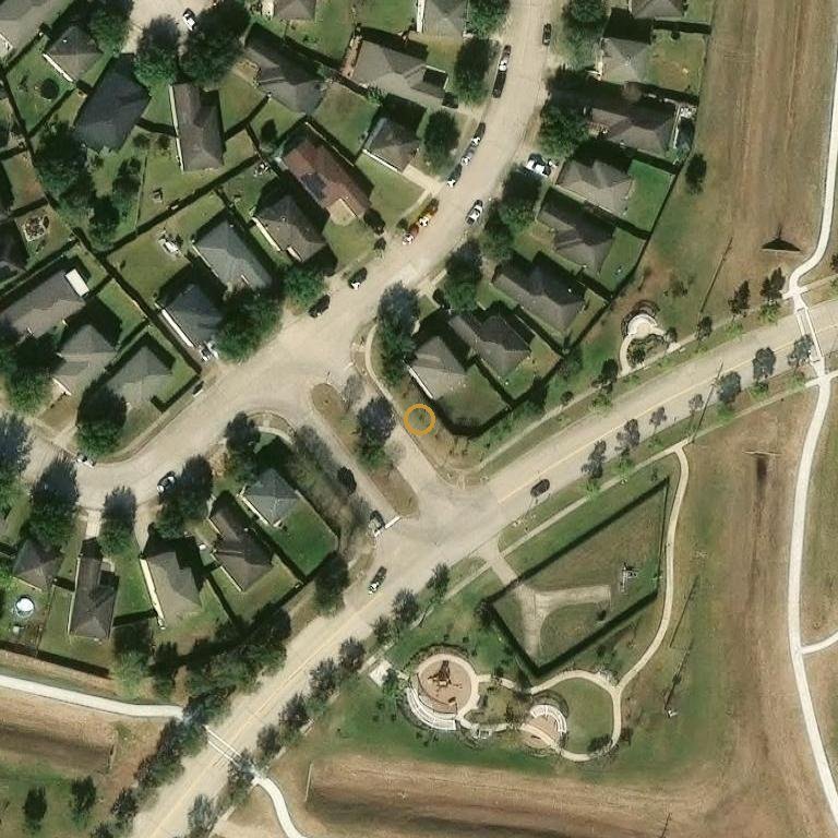 Aerial of 7023 Rosebud Hollow Ln, Richmond, TX 77469