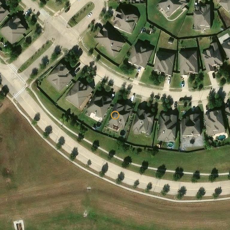 Aerial of 7027 Belle Meadow Ln, Rosenberg, TX 77469