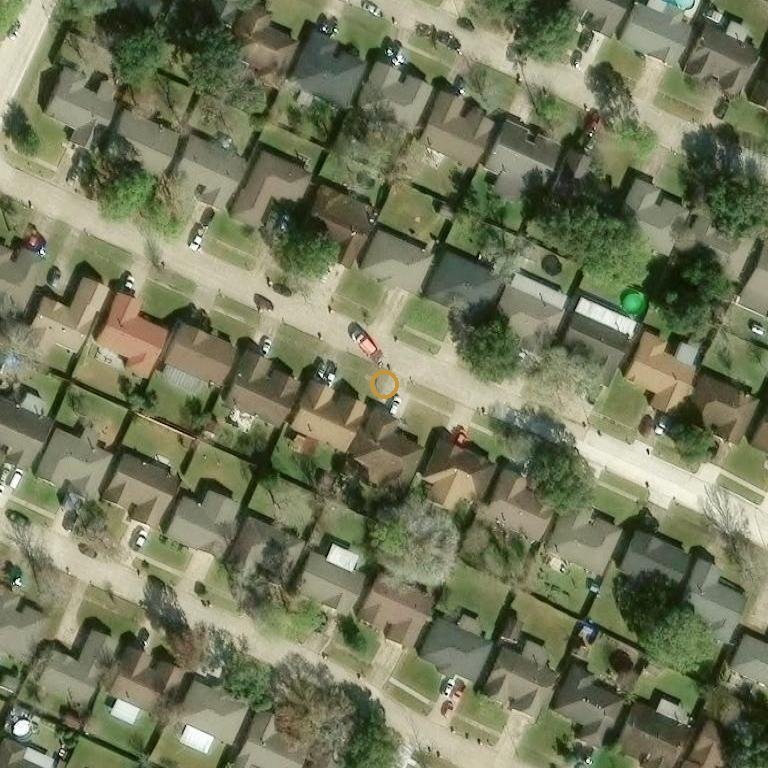 Aerial of 7106 Zieglers Dr, Richmond, TX 77469