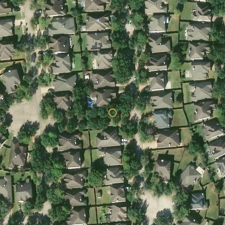 Aerial of 7107 Ballinger Ridge Ln, Richmond, TX 77407