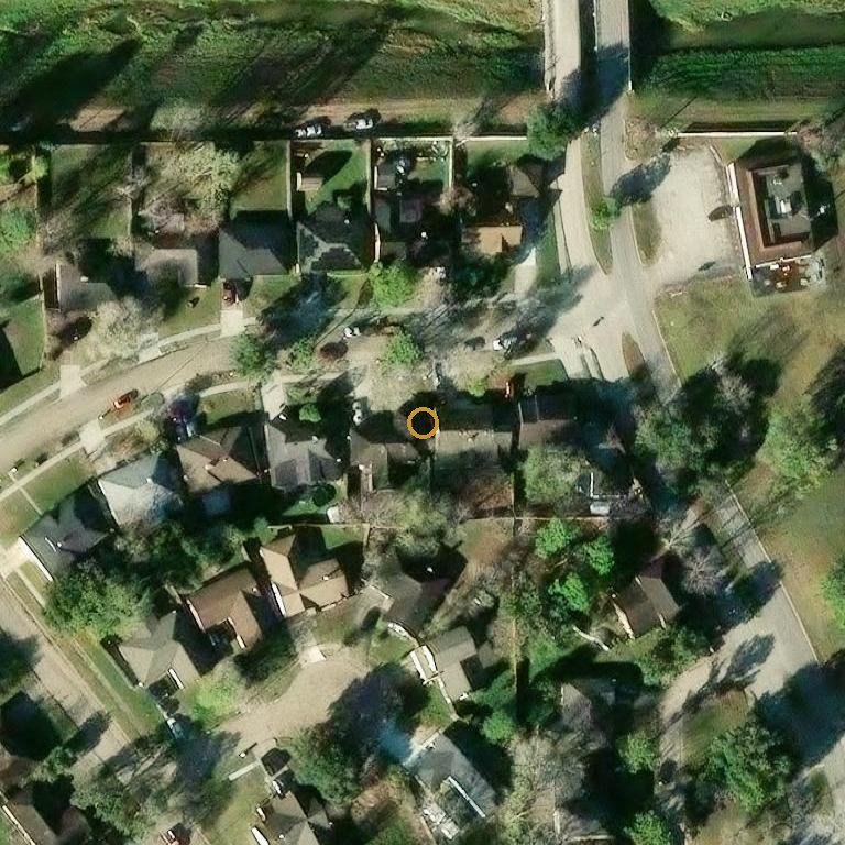 Aerial of 7118 Bahia Ln, Missouri City, TX 77489