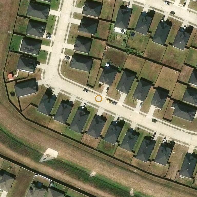 Aerial of 7118 Sunset Creek Dr, Rosenberg, TX 77469