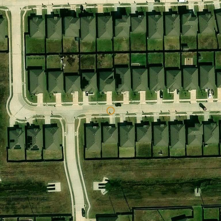 Aerial of 718 Silver Kettle Dr, Rosharon, TX 77583