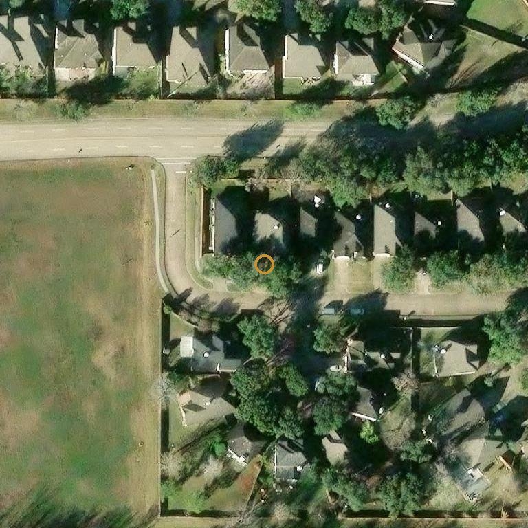 Aerial of 7207 Pigeon Cove Cir, Missouri City, TX 77459