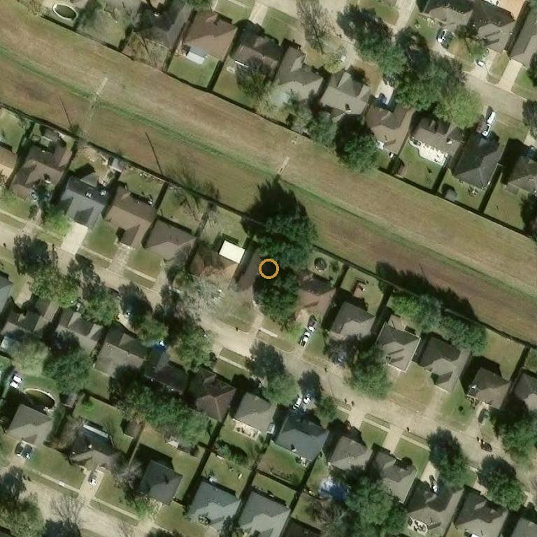 Aerial of 7214 Buchanan Dr, Richmond, TX 77469