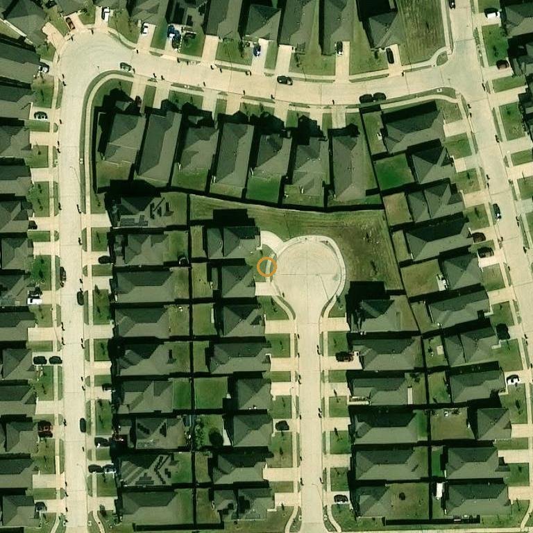 Aerial of 7227 Bakersfield Ct, Rosharon, TX 77583