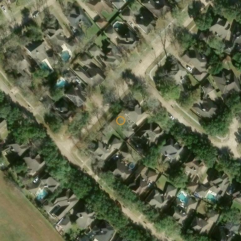 Aerial of 7302 Springdale Dr, Sugar Land, TX 77479