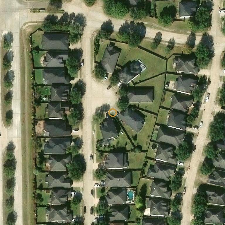 Aerial of 7330 Jacobs Well Dr, Richmond, TX 77407