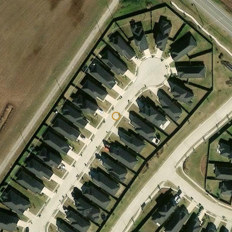 Aerial of 7447 French Quarter Ct, Fulshear, TX 77441
