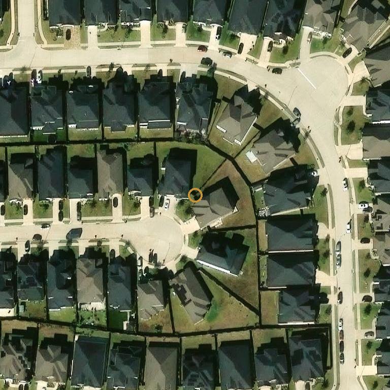 Aerial of 7702 Kenora Way, Richmond, TX 77407