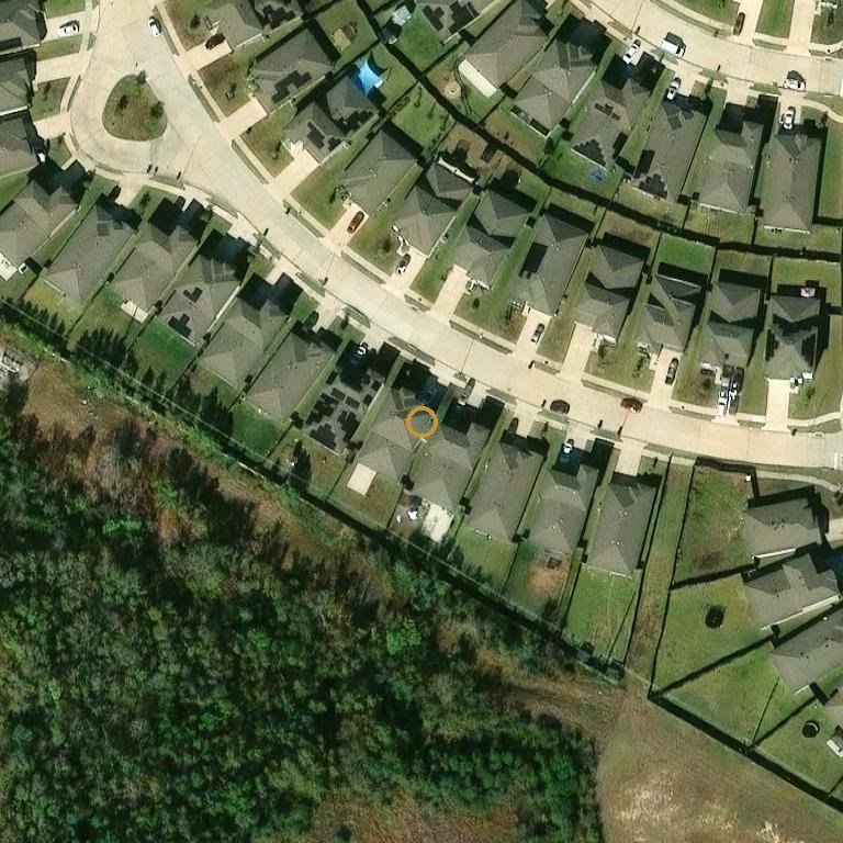 Aerial of 7718 Rainham Valley Ln, Richmond, TX 77407