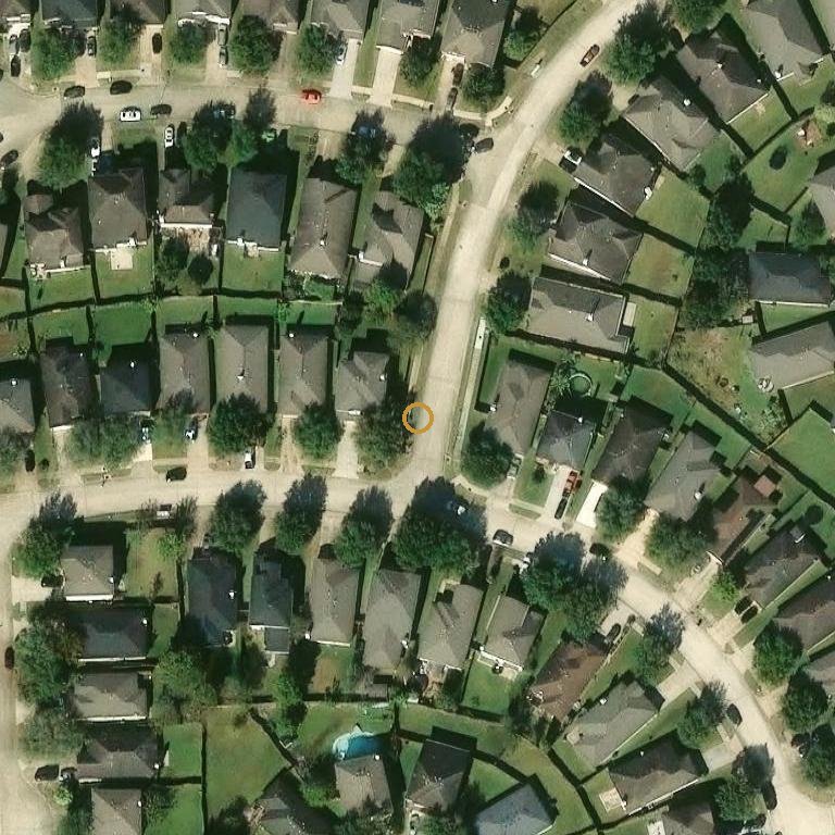 Aerial of 7815 Northfork Hollow Ln, Richmond, TX 77469